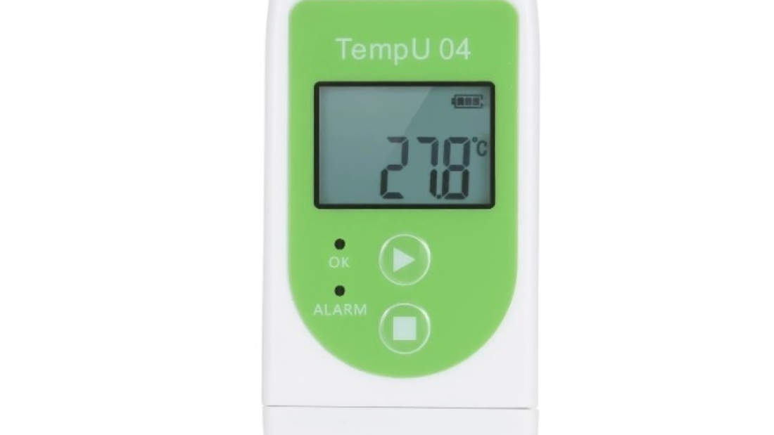 Tzone TempU04 Temeprature data logger at thefebricity